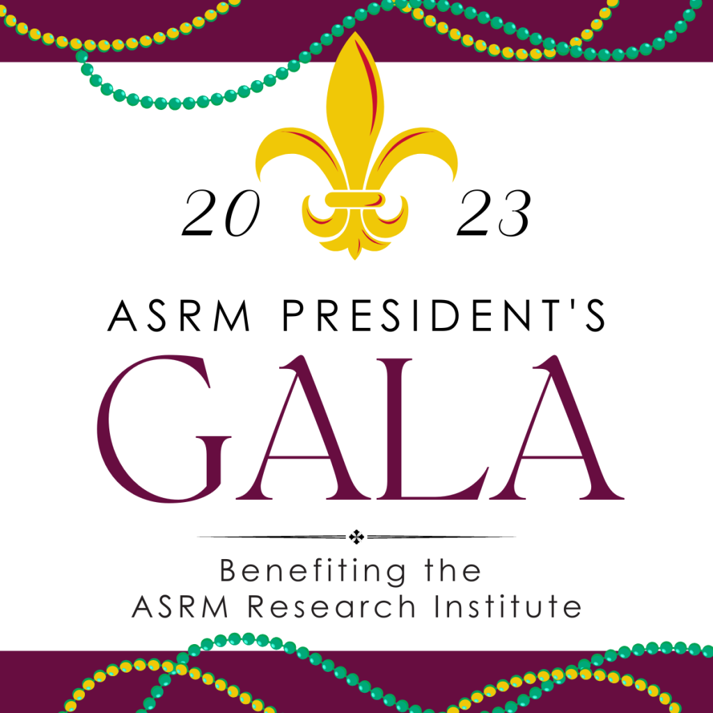 ASRM 2023 Gala Logo